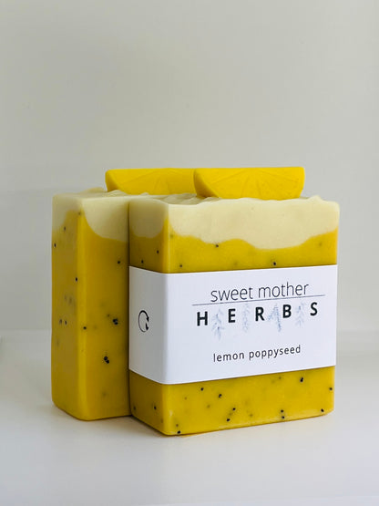 Lemon Poppyseed Exfoliating Soap